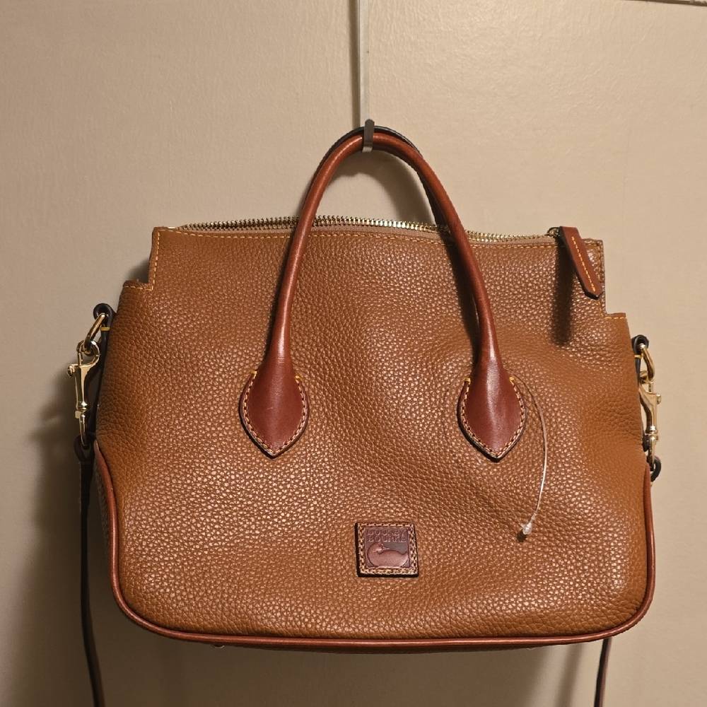 Brown Leather Dooney Bourke Handbag